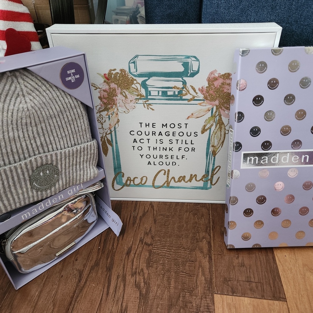 Madden Girl Gray and Silver Mini Bag with Chic Design